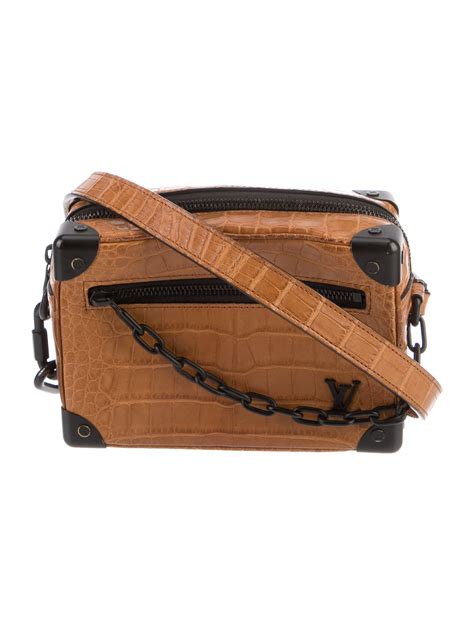 louis vuitton soft trunk crocodile|Mini Soft Trunk Crocodilien Mat .